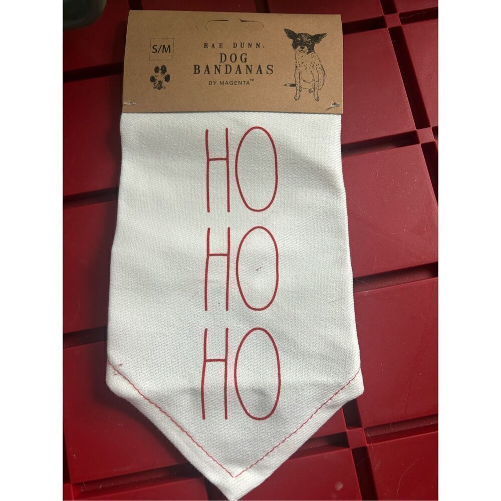 Rae Dunn Ho Ho Ho Christmas Dog Bandana